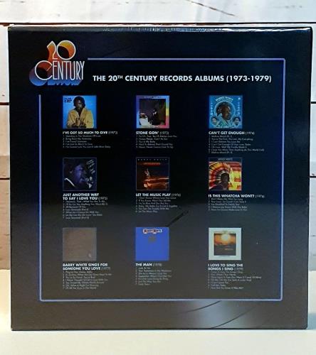 Barry White The 20th Century Records Albums (1973-1979) UK Vinyl